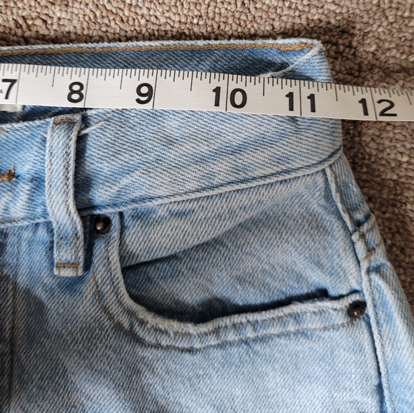 PacSun High Rise Straight Jeans With Patch - Picture 7 of 12